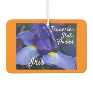Tennessee State Flower Iris Nature Car Air Freshener