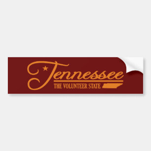 Tennessee (State of Mine) Bumper Sticker