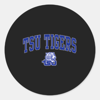 Tennessee State Tigers Arch Over Classic Round Sticker