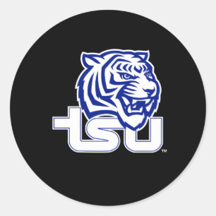 Tennessee State Tigers Icon Blue Classic Round Sticker