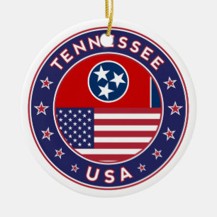 Tennessee sticker, phone case, tote bag, clock ceramic tree decoration