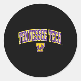 Tennessee Tech Golden Eagles Arch Over Classic Round Sticker