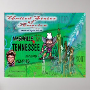 Tennessee USA Poster