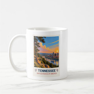 Tennessee USA – Vintage Travel Mug
