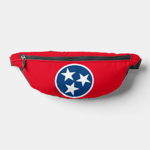 Tennessee Volunteer State Flag Fanny Pack