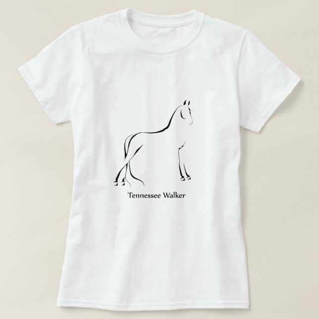 Tennessee Walker Apparel T-Shirt (Design Front)