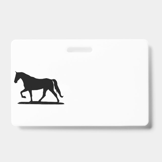 Tennessee Walking Horse badge ID Badge (Front)