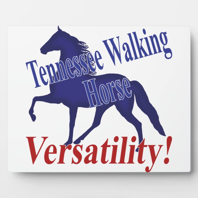Tennessee Walking Horse Versatility Plaque (Front)
