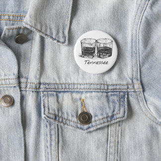 Tennessee Whiskey 6 Cm Round Badge