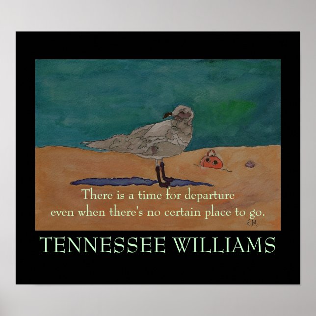 Tennessee Williams Quote  - POSTER (Front)
