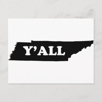 Tennessee Yall Postcard