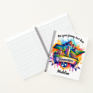 Tennessee's landmarks in art notebook