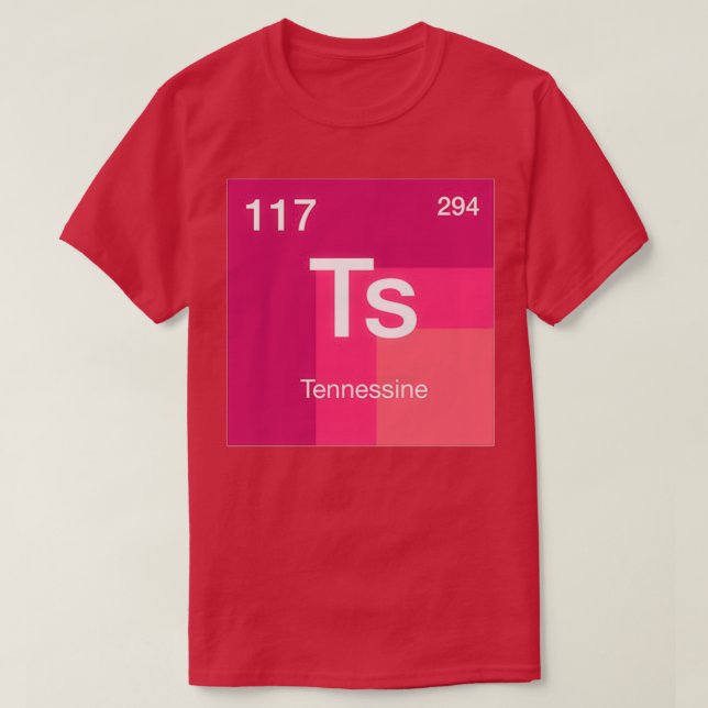 tennessine T-Shirt (Design Front)