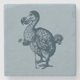 Tenniel's Dodo Marble Stone Coaster