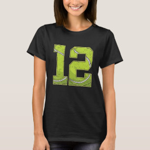 Tennis 12th Birthday Boy Girl Twelve 12 Years Old T-Shirt