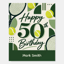 Tennis 50th Birthday