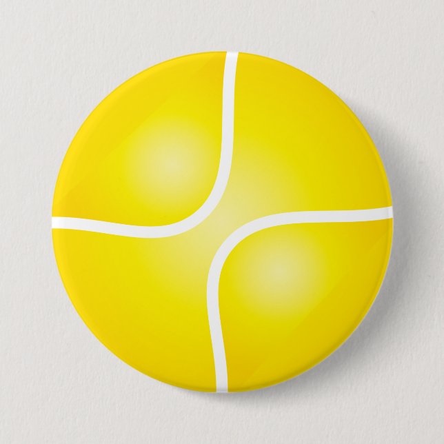 Tennis 7.5 Cm Round Badge (Front)