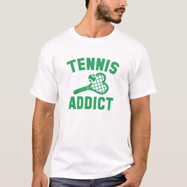 Tennis Addict T-Shirt (Front)