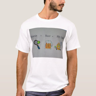tennis and beer T-Shirt