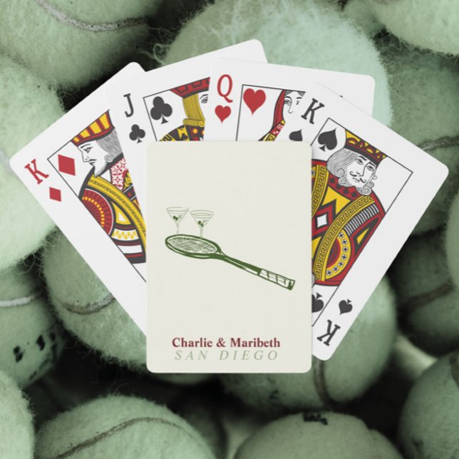 tennis and martinis  playing cards (Creator Uploaded)