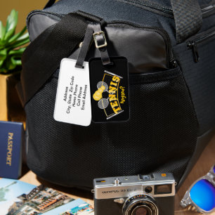 Tennis Anyone? Luggage Tag