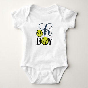 Tennis baby boy  baby bodysuit