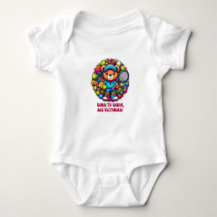 Tennis baby clothes gift for boys and girls baby bodysuit