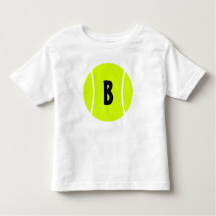 Tennis Baby/Toddler Custom Text Tennis Ball Shirt