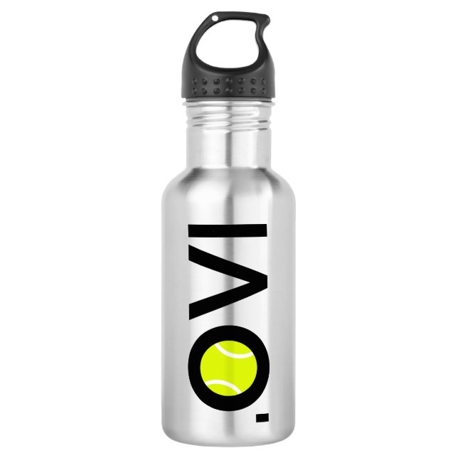 Tennis Ball 710 Ml Water Bottle (Front)