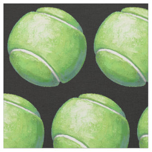 Tennis Ball Art Fabric