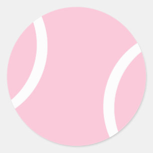 Tennis Ball Classic Round Sticker
