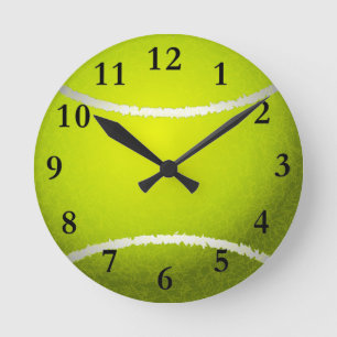 tennis ball clock