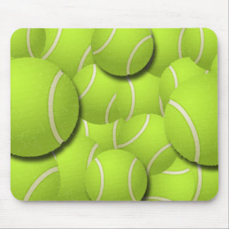 TENNIS BALL COLLAGE MOUSE PAD