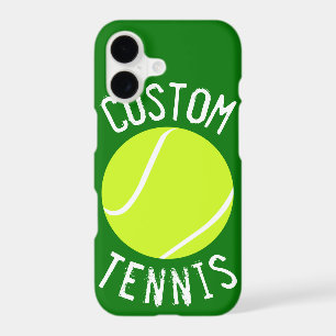 Tennis Ball Custom Text and Colour Phone Case