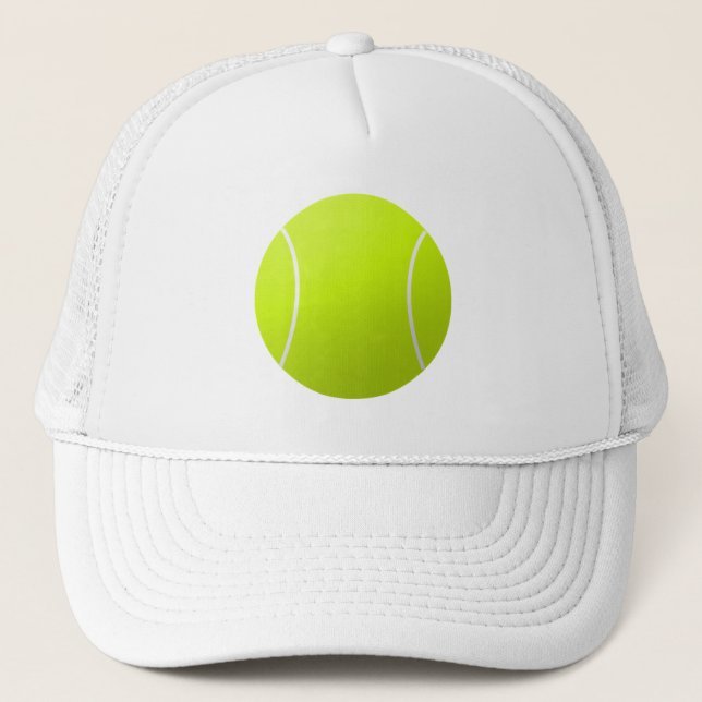 Tennis Ball Customisable Baseball Cap Hat (Front)