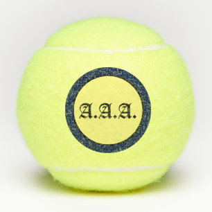Tennis Ball CUSTOMIZABLE INITIALS