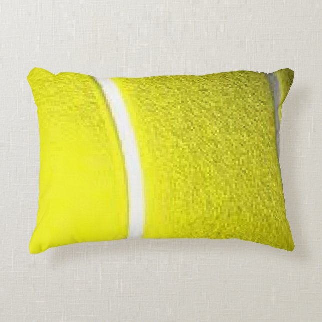 Tennis Ball Decorative Cushion (Front)