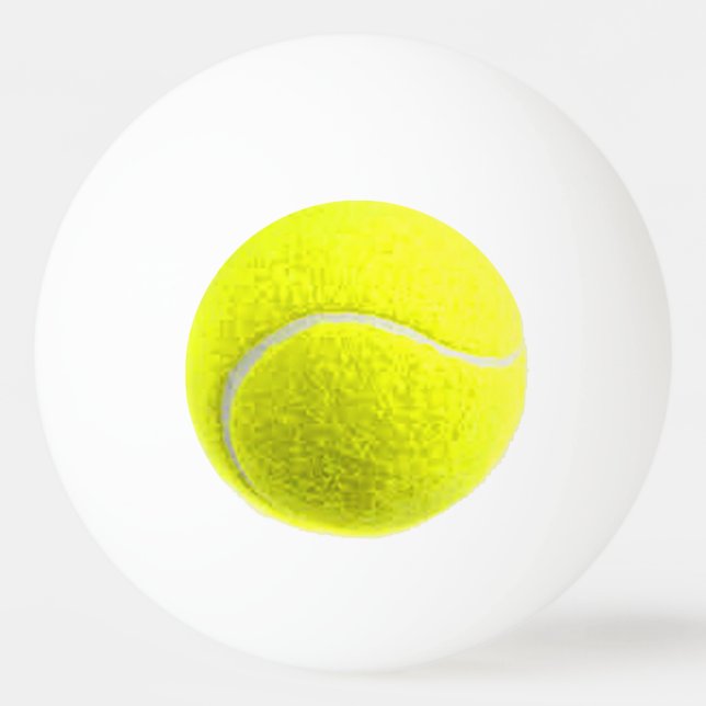 "Tennis Ball" design gifts and products Ping Pong Ball (Back)
