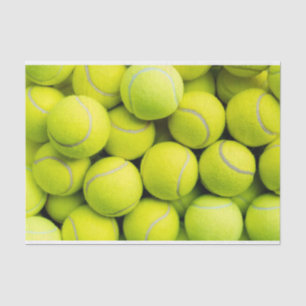 Tennis Ball Fuzz Pattern Tissue Paper