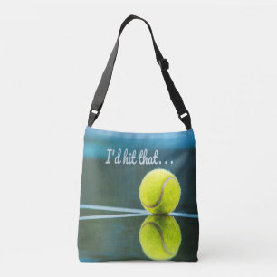 Tennis ball I'd Hit That Funny Gift Crossbody Bag