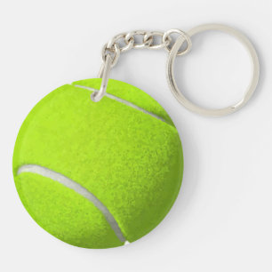 Tennis Ball Image Key Ring