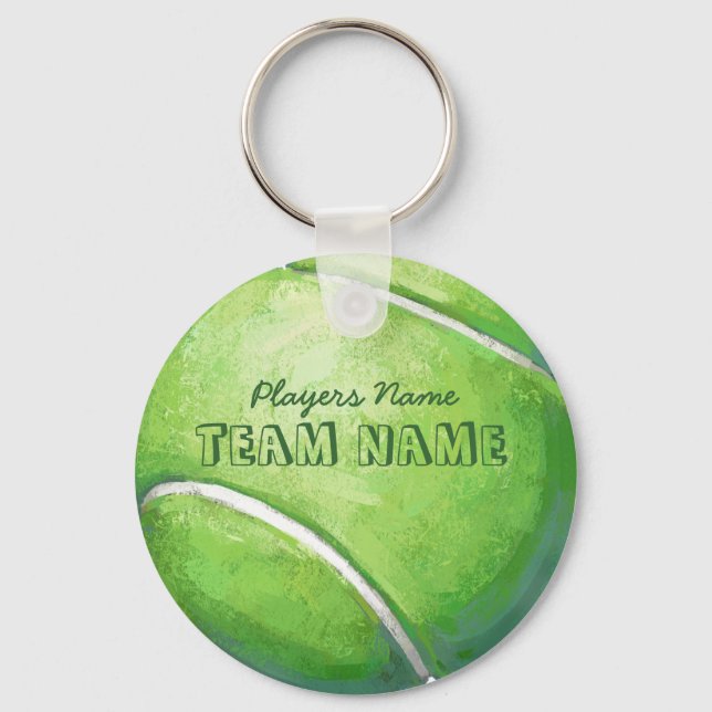 Tennis Ball Key Ring (Front)