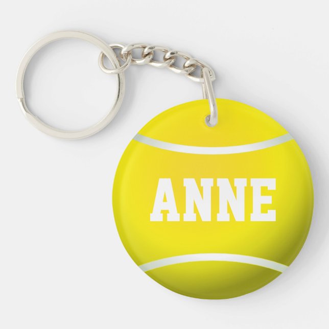 Tennis Ball Key Ring (Front)