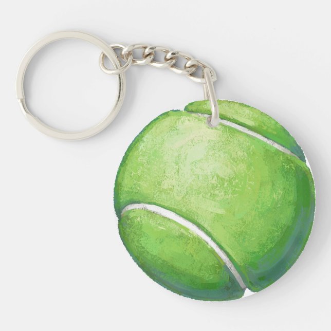 Tennis Ball Key Ring (Front)