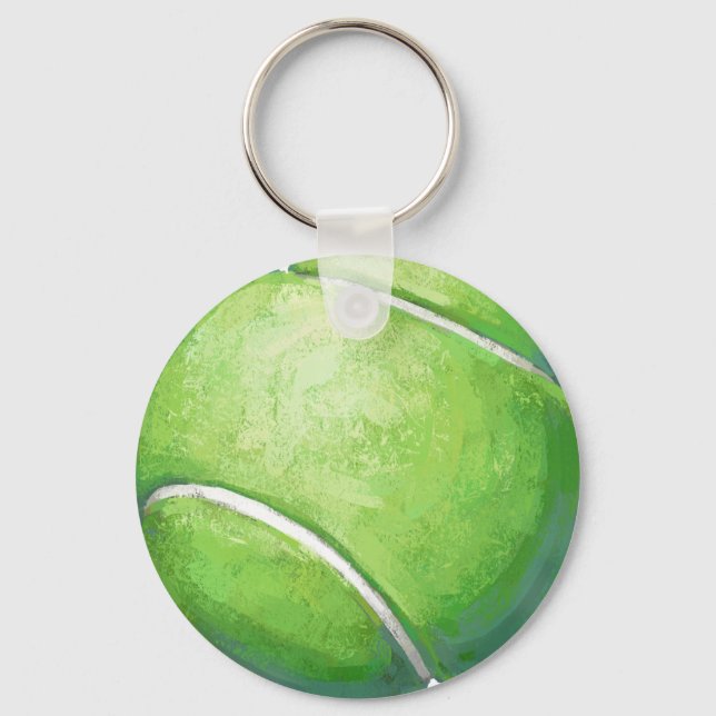Tennis Ball Key Ring (Front)