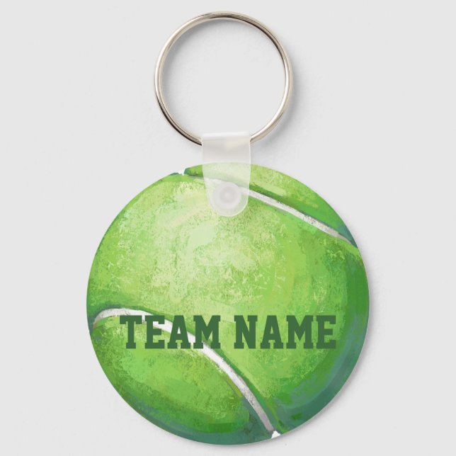 Tennis Ball Key Ring (Front)