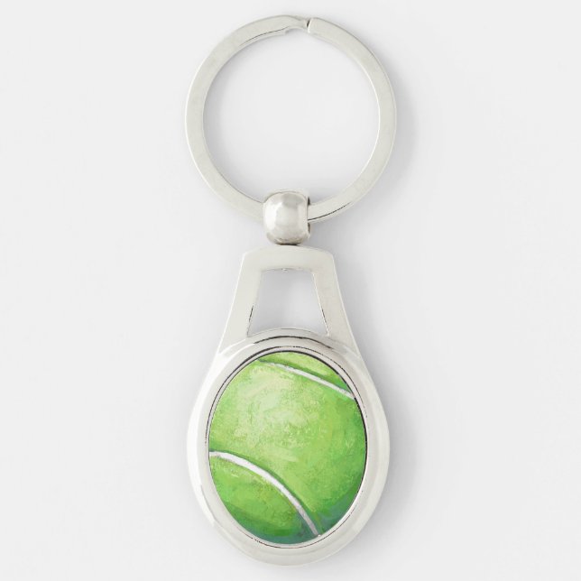 Tennis Ball Key Ring (Front)