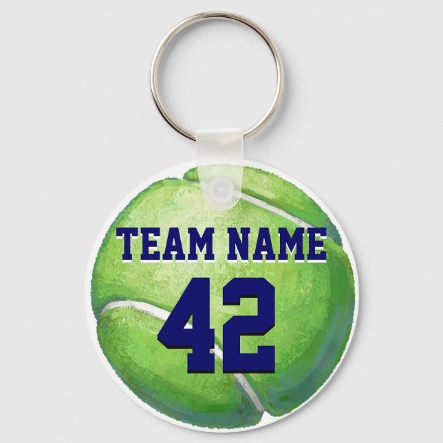 Tennis Ball Key Ring (Front)