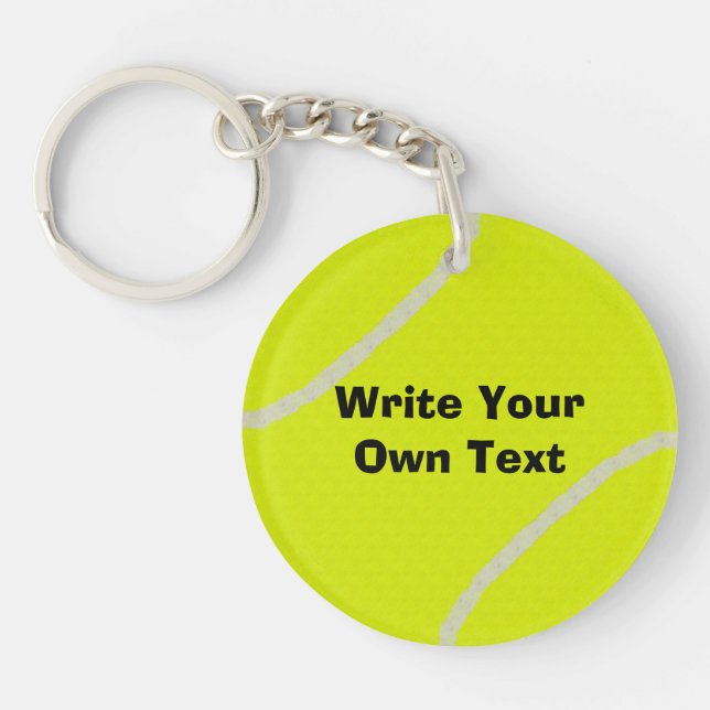 Tennis Ball Key Ring (Front)
