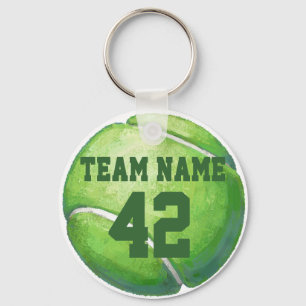 Tennis Ball Key Ring